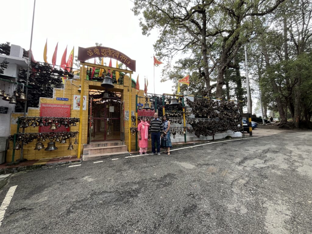 Jhula Devi Temple, one of the top places in Ranikhet, Uttarakhand