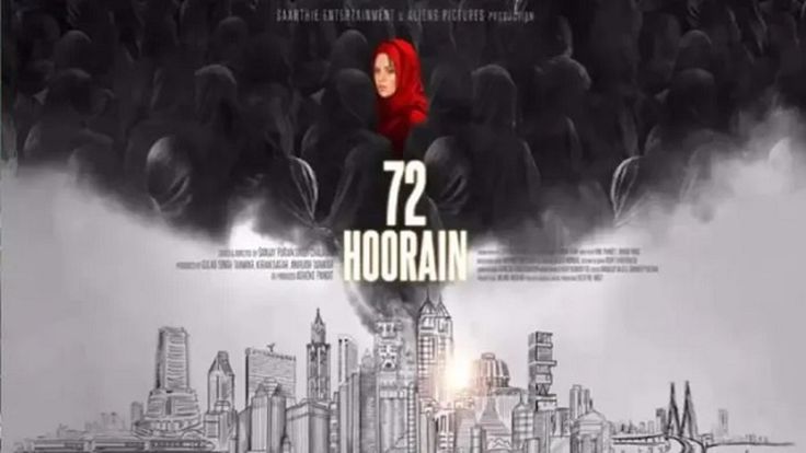 A controversial movie, 72 Hoorain, Bollywood Hindi Films