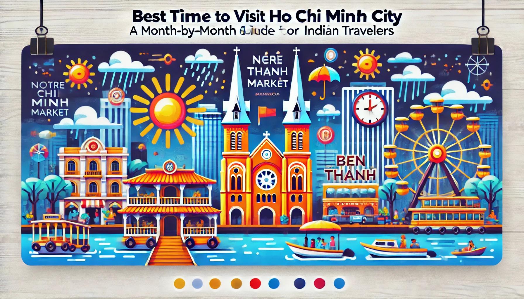 An infographic for Ho Chi Minh city